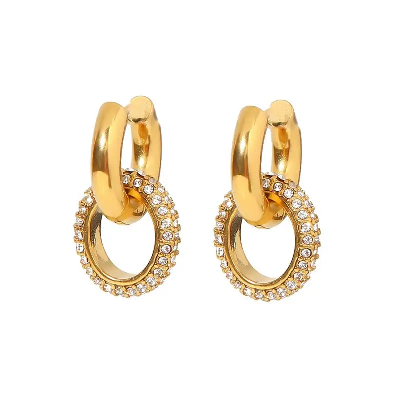 Rollo Hoops Earrings