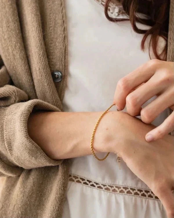 The Golden Braid – Timeless texture, radiant finish - My Store