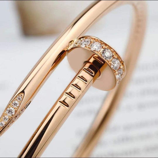 Cartier Juste Un Clou Diamond Bracelet Rose Gold - My Store