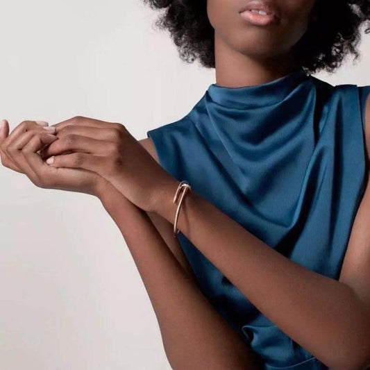 Cartier Juste Un Clou Diamond Bracelet Rose Gold - My Store