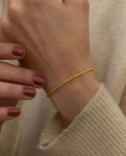 The Golden Braid – Timeless texture, radiant finish - My Store