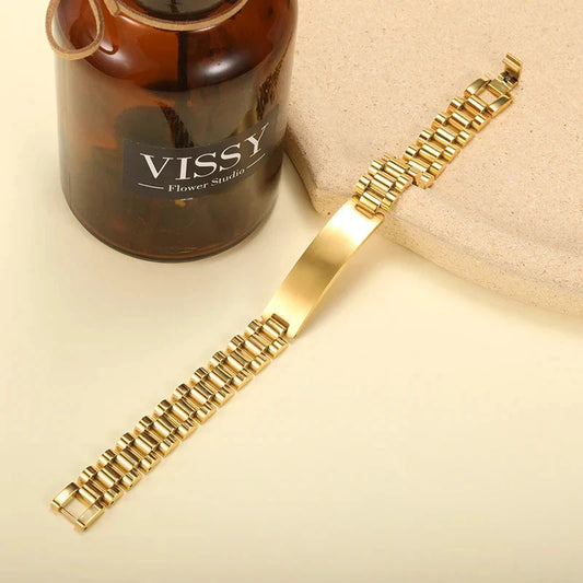 Unisex Minimalist Nameplate Bracelet - My Store