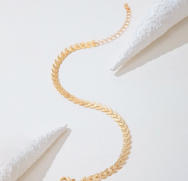 Delicate Arrow Link Anklet for Women - My Store