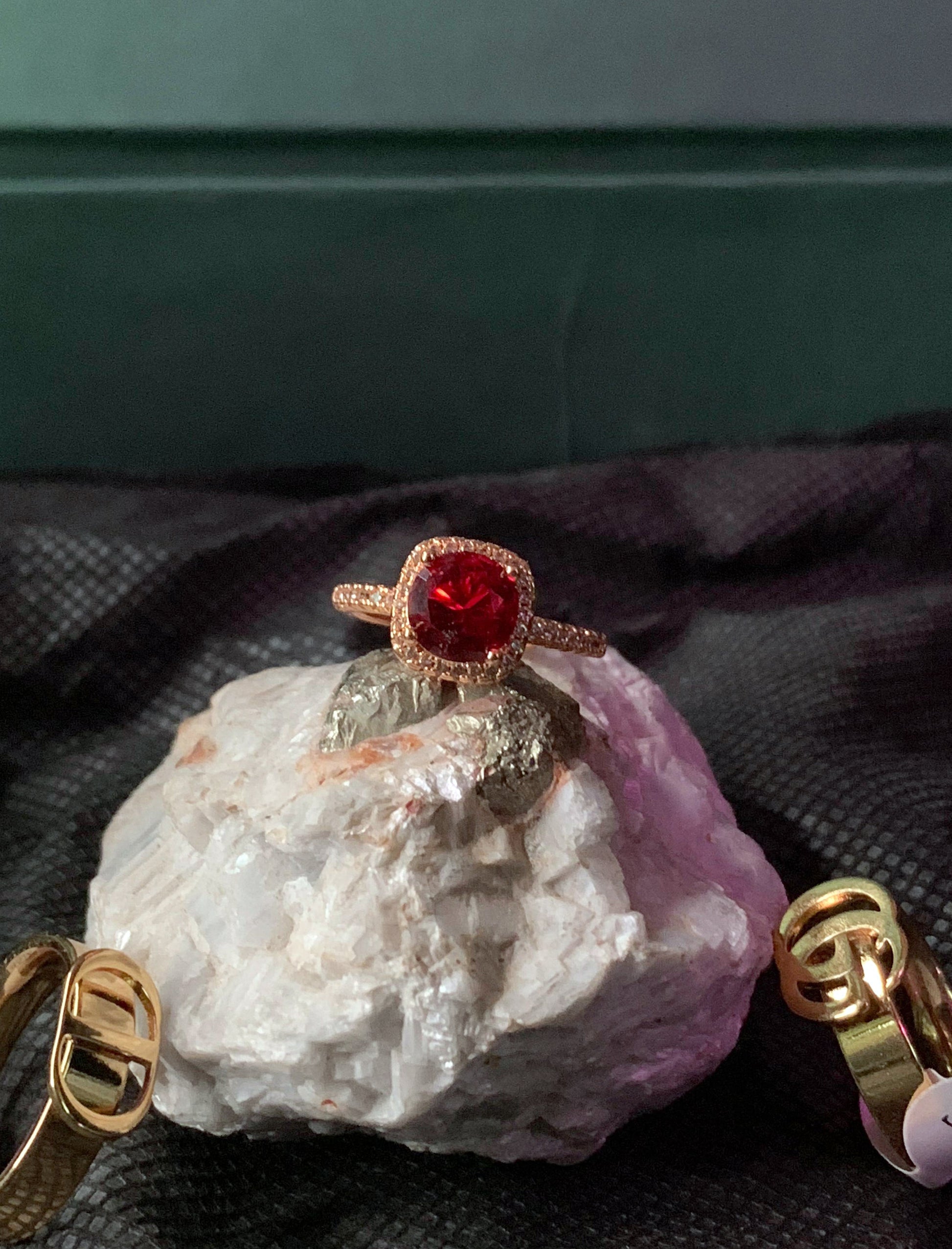 The Ruby Embrace – A romantic take if the gem is a ruby. - My Store