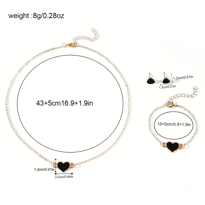 5pcs Elegant Women's Accessory Set.