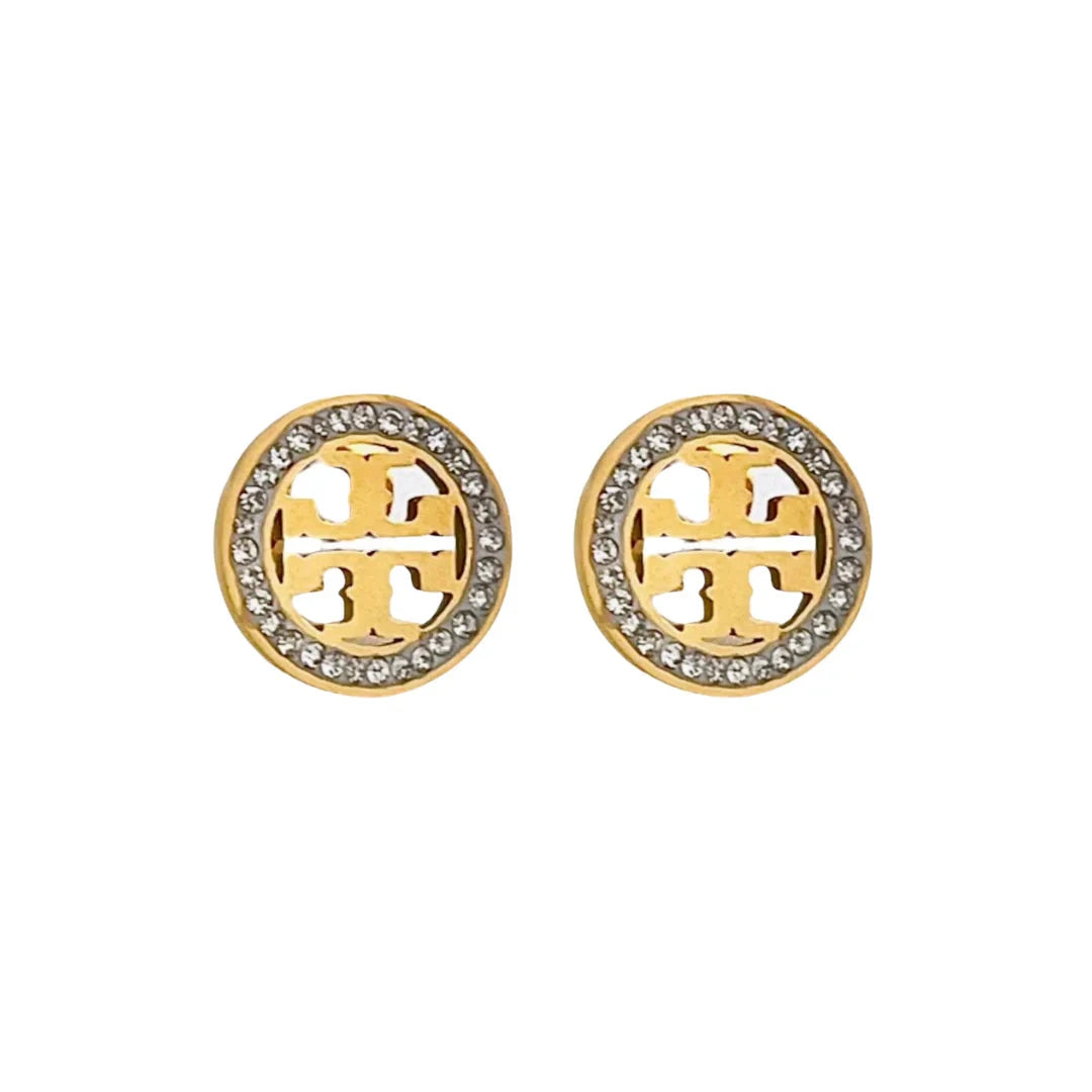 Aura Studs by Tory Burch – Classic Luxury Earrings - My Store