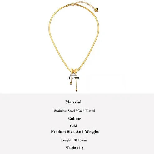 Women’s Butterfly Necklace – Charming and Elegant Design - My Store