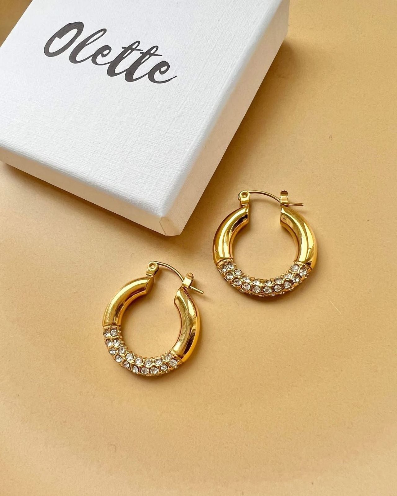 Madden Omega Hoop Earrings