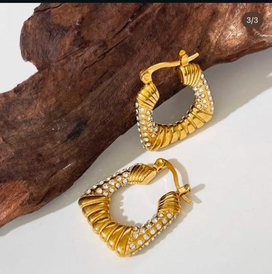 Candy Zircon Earrings for a Sweet Sparkle